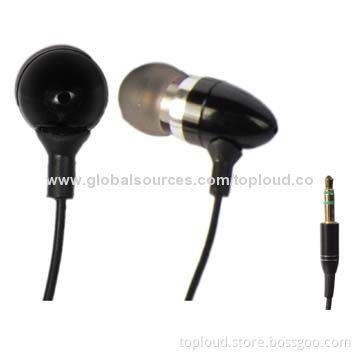 High-quality Metal Earphones with Deep Bass, 20Hz-20kHz Frequency Response